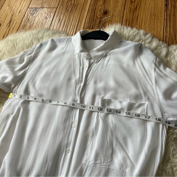 2 Pc Club Monaco Button Up Blouses Shirts Small - Picture 7 of 15